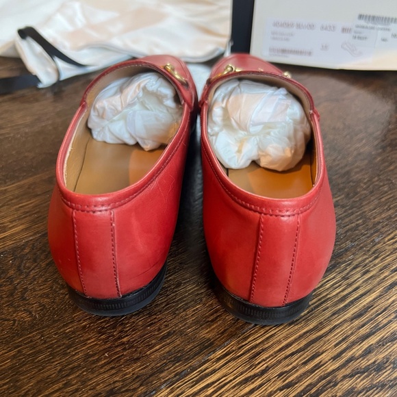 Gucci Jordan loafer size 5 in red - Picture 3 of 9